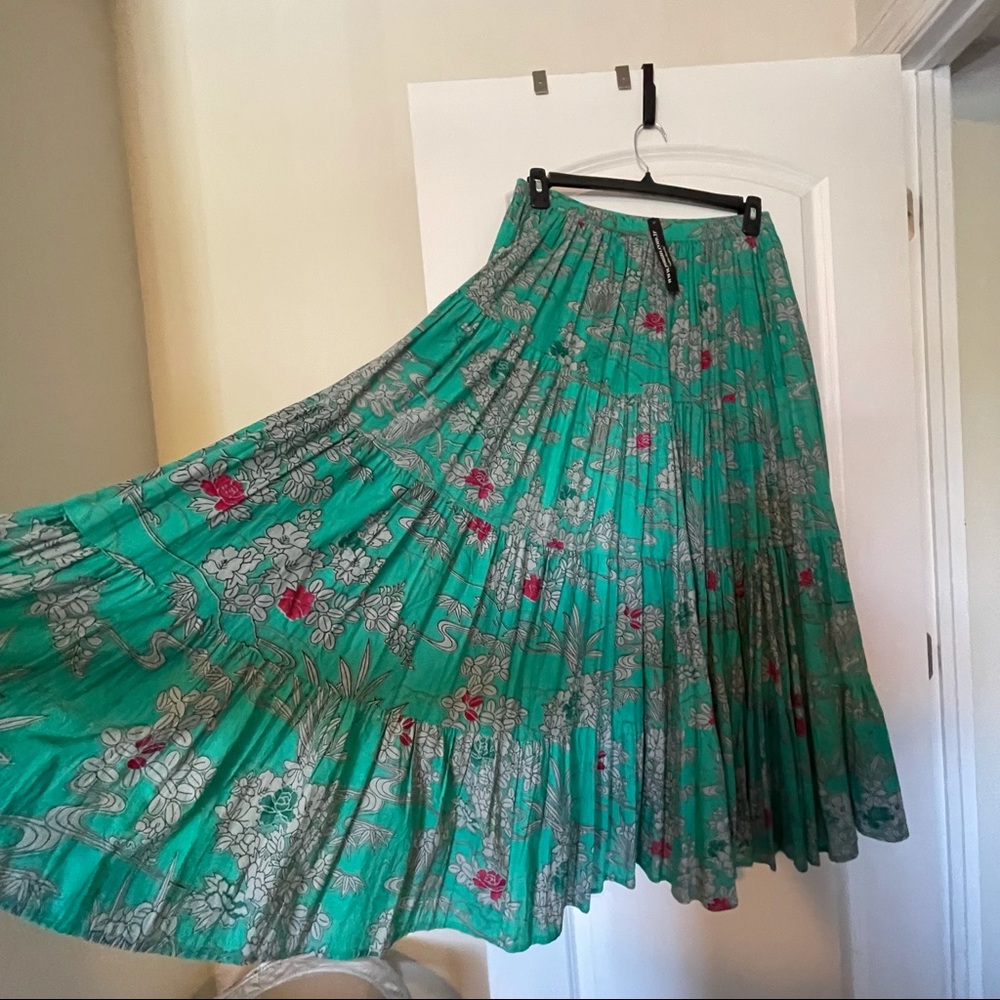 Boho maxi skirt